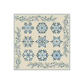Snowflake Complete Pattern and Piece Pack by Edyta Sitar of Laundry Basket Quilt.